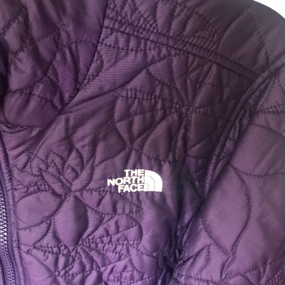 Authentic Used purple north face jacket - Picture 2 of 4